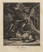 KG 01073
          <br/>
          Entwurf einiger Thiere. Erster Theil. (18 bladen)
          <br/>
          <em>Ridinger, Johann Elias (1698-1767)</em>
